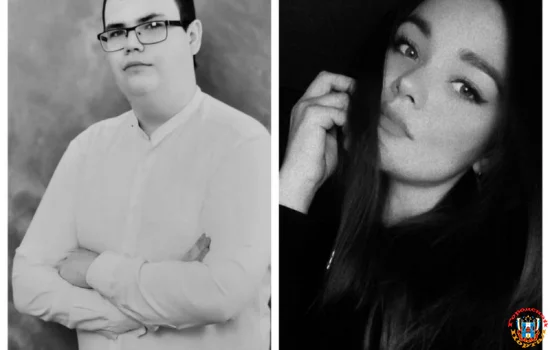 Сегодня простились с молодыми людьми которые погибли в Таганроге при атаке БПЛА на город