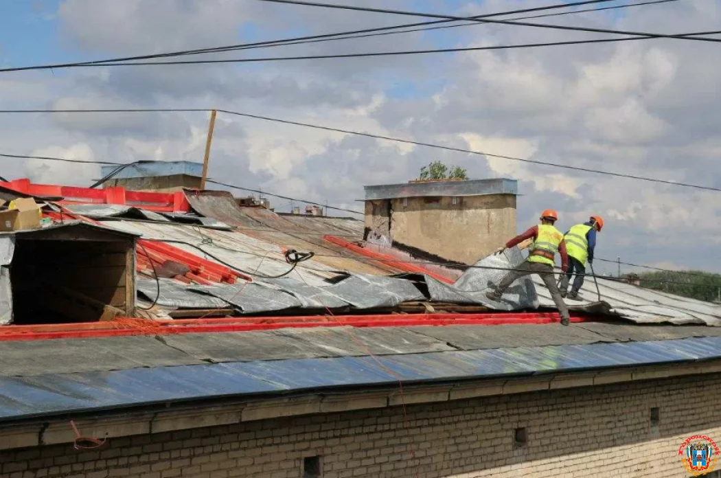 386 крыш в многоквартирных домах, отремонтируют в Ростовской области