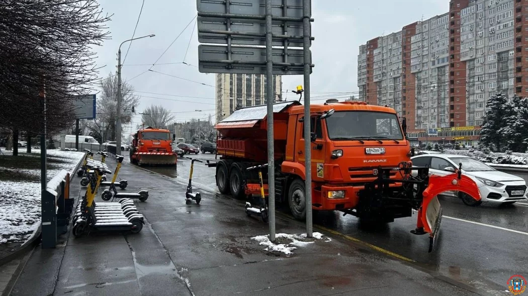 ГИБДД Ростовской области предупреждает водителей о гололеде и сложной дорожной обстановке