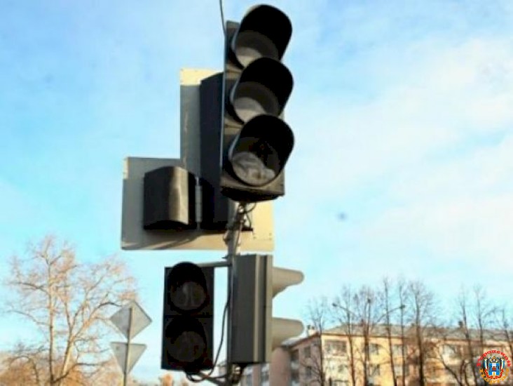 В Ростове на Северном отключили несколько светофоров