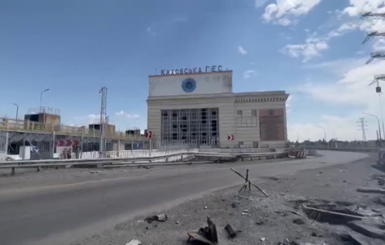 ВСУ обстреляли Каховскую ГЭС из HIMARS