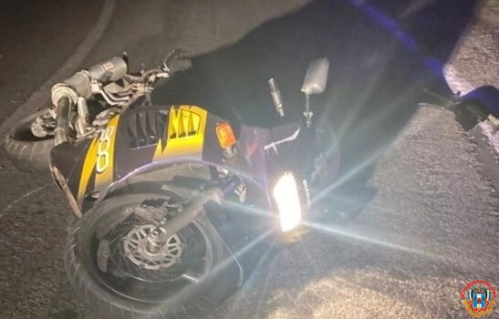 Мотоциклист лишился части ноги после ДТП в Ростовской области