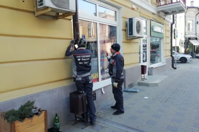 В Ростове-на-Дону продолжаются рейдовые мероприятия по проверке соблюдения юрлицами Правил благоустройства города