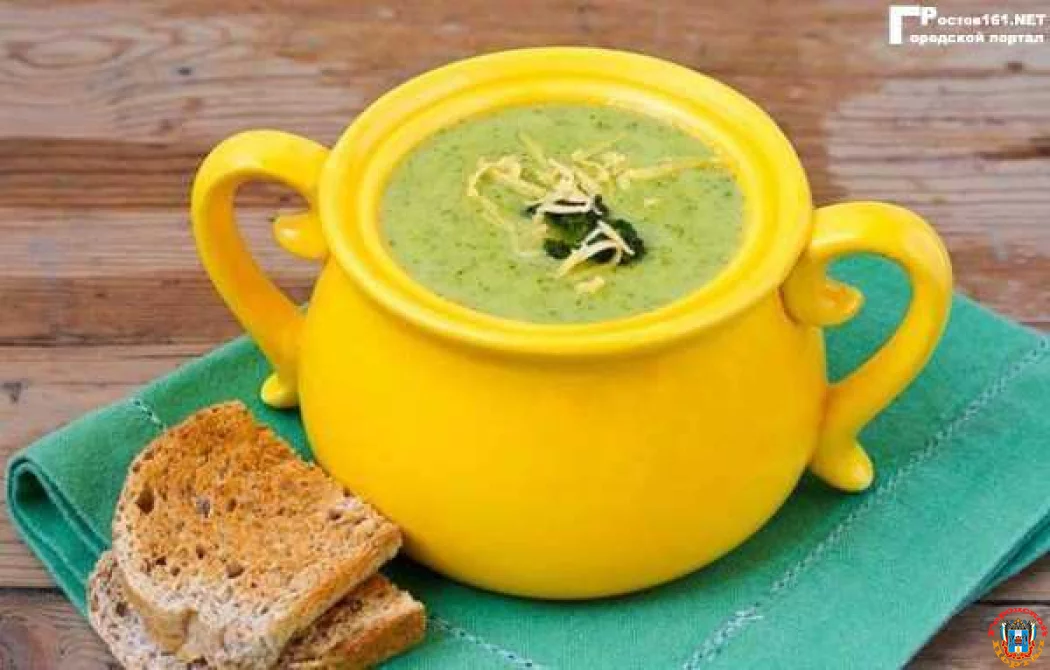 Суп из брокколи и сыра