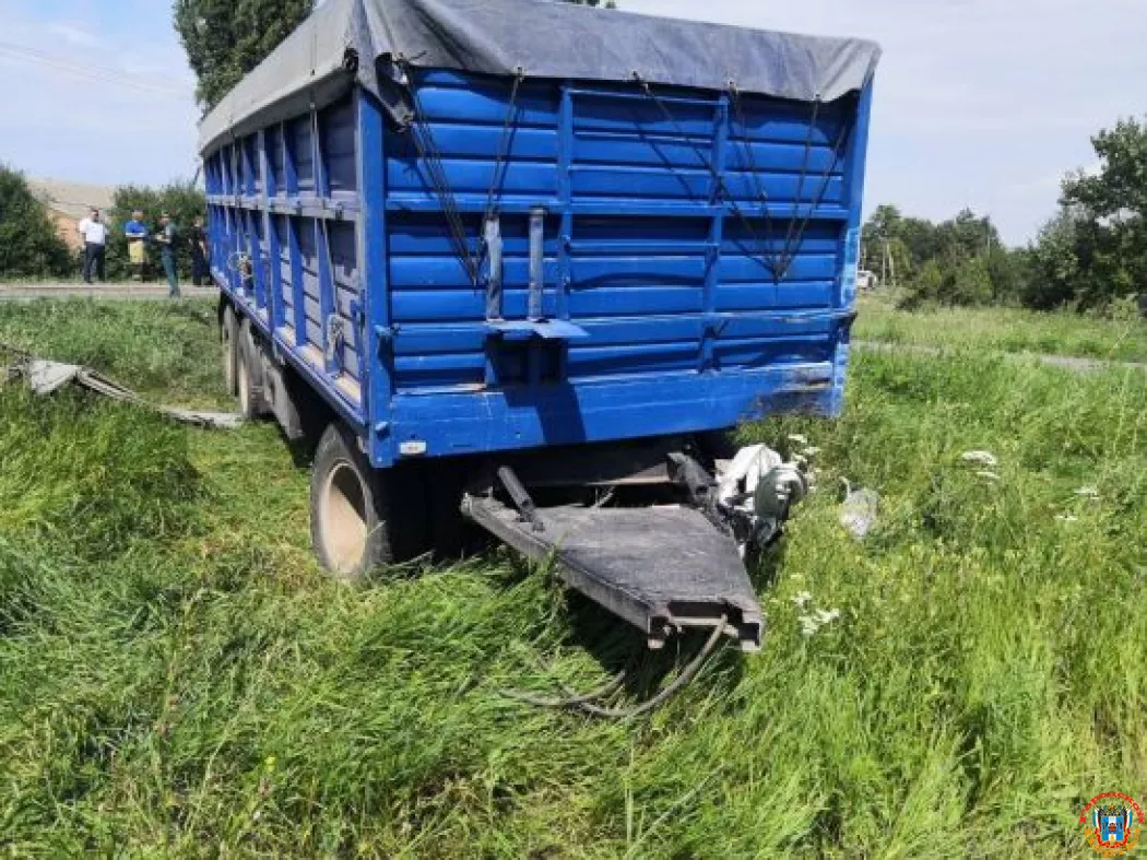 В Ростовской области водитель «ГАЗели» погиб от удара прицепом КамАЗа