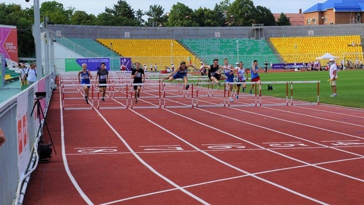 На Кубани стартовали соревнования российских юниоров по легкой атлетике