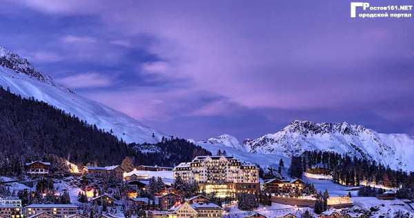 Энгадин Санкт-Мориц — зимний курорт Швейцарии