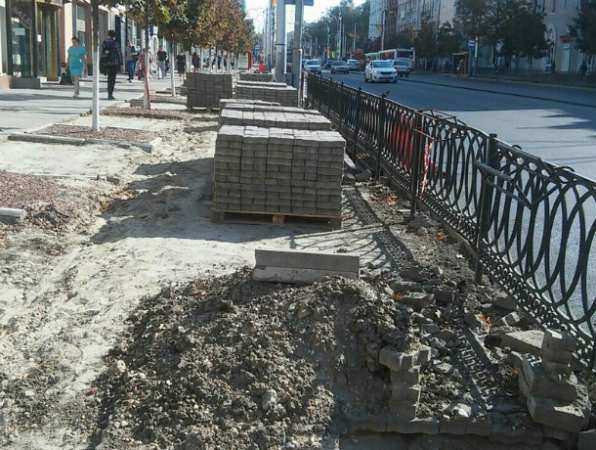 Плиточный Ад на Большой Садовой закончится в конце ноября