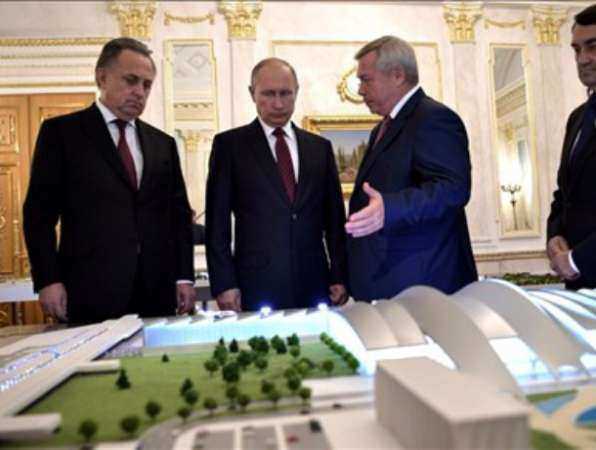 Владимир Путин высказал свое мнение по поводу объектов Ростова к ЧМ-2018 Владимир Путин высказал свое мнение по поводу объектов Ростова к ЧМ-2018