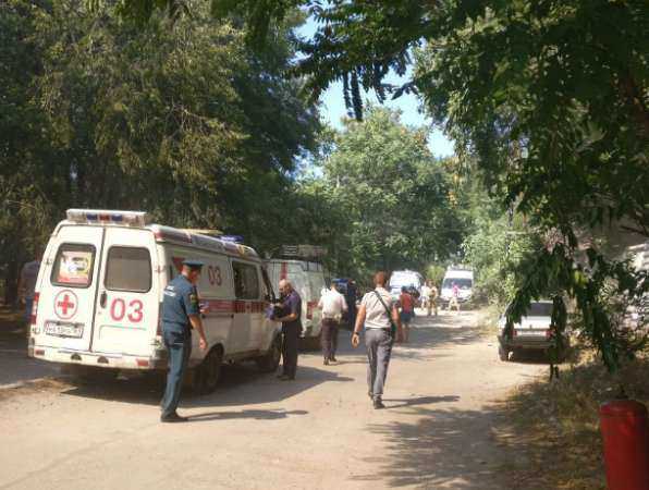 Четверо человек пострадали в страшном пожаре в центре Ростова