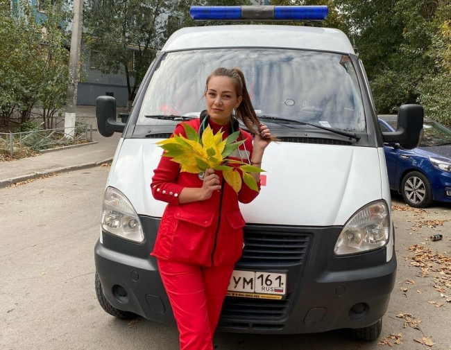 Ростовчанка вошла в число самых красивых фельдшеров скорой помощи