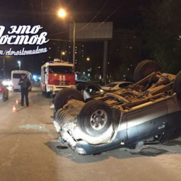 Пьяный водитель устроил в Ростове тройное ДТП
