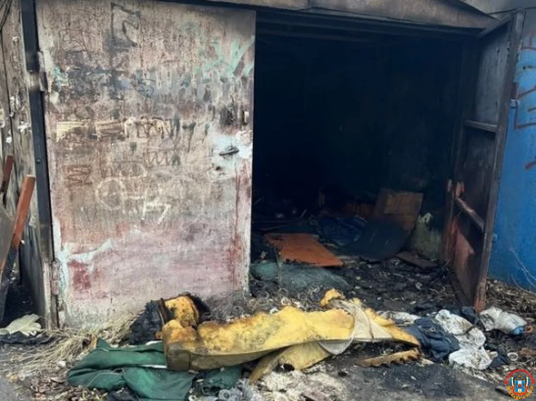 В центре Ростова при пожаре в гараже нашли тело мужчины
