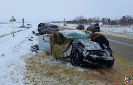 В ДТП пострадала девушка на трассе Ростов – Ставрополь