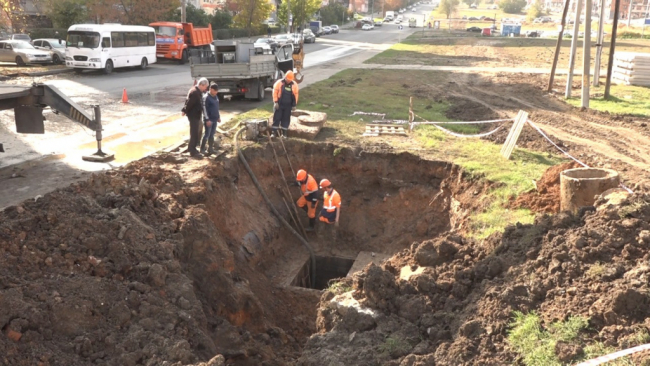 Коммунальщики ликвидировали аварию на Северном водоводе Ростова