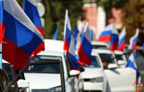 Участники всероссийского автопробега в поддержку спецоперации приехали в Ростов