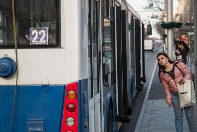 Общее число поездок на транспорте в Ростове снизилось на 81%