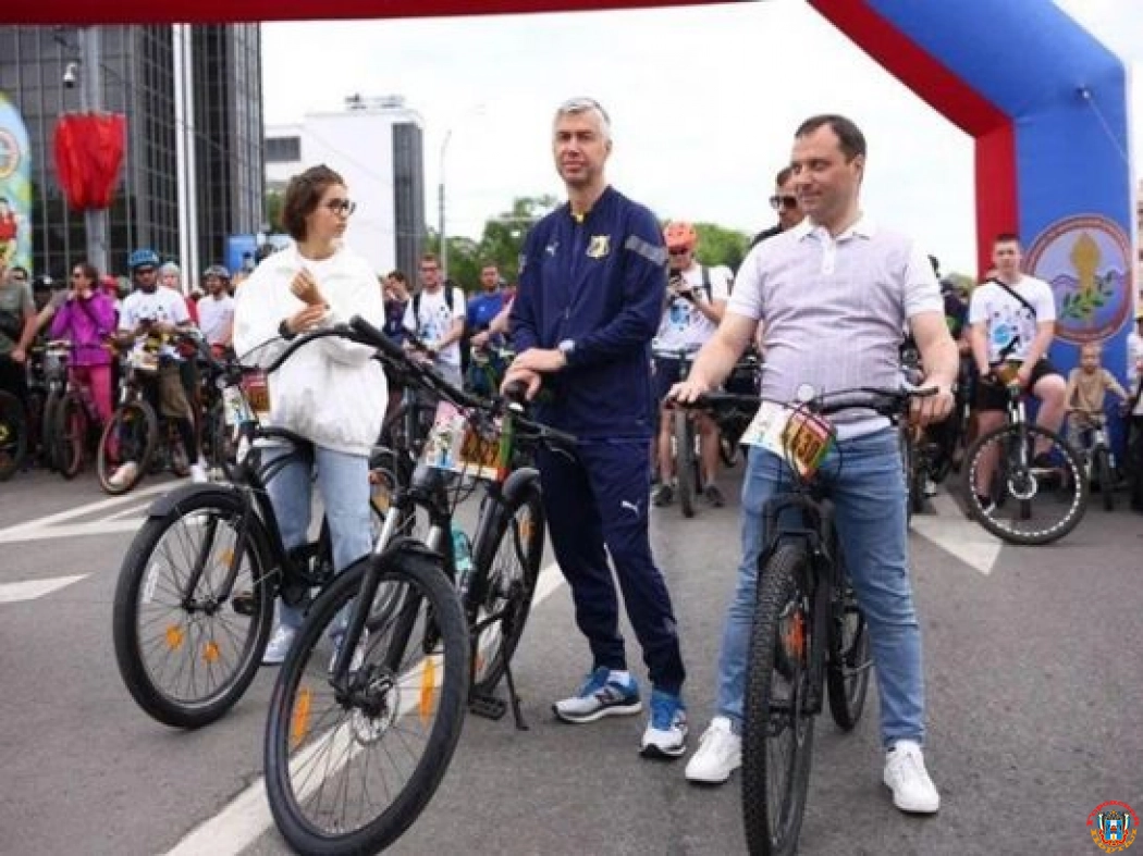 Алексей Логвиненко принял участие в ростовском велопараде