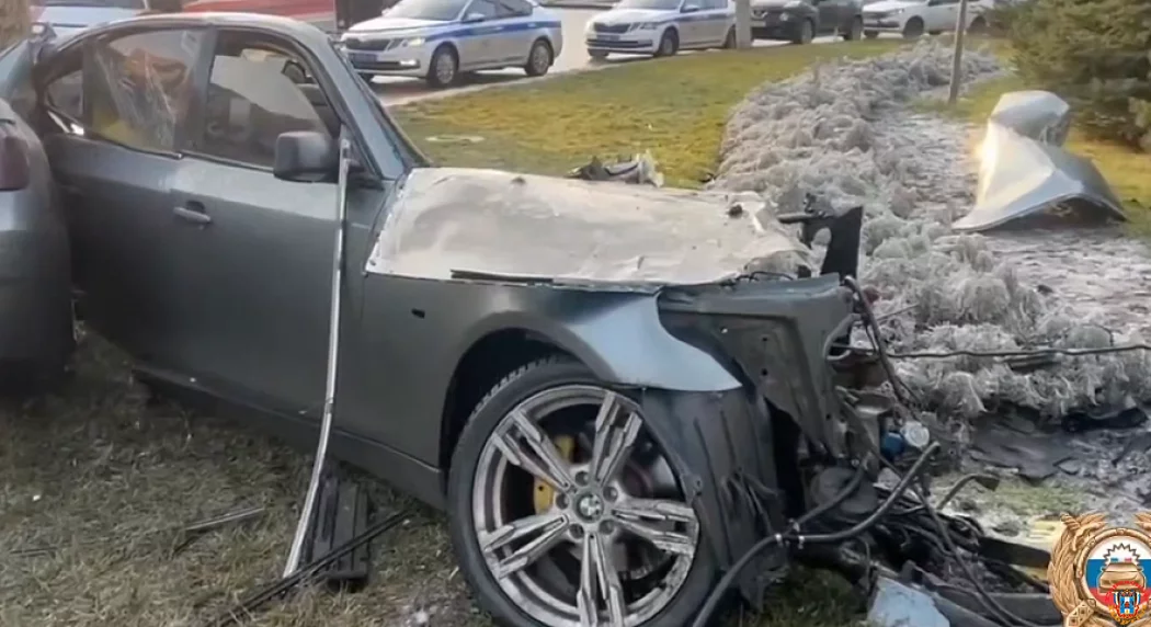 Роковой спецрейс: за рулем разорванного в Ростове BMW находился сотрудник полиции