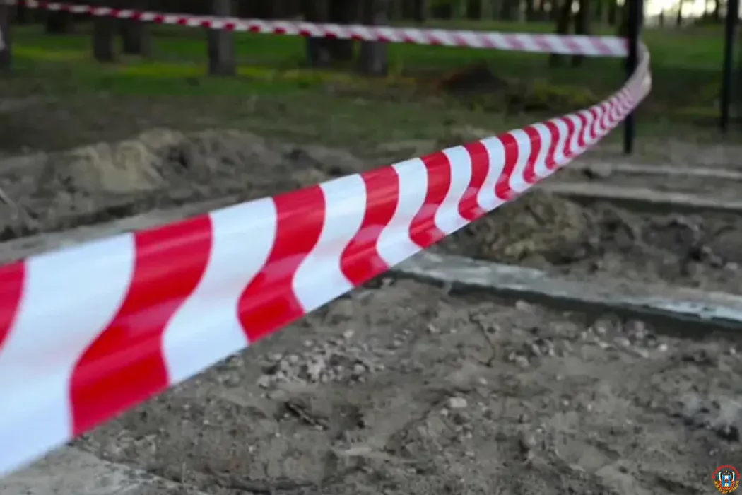 В центре города Таганрога упал беспилотник