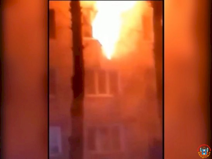 В общежитии на Западном в Ростове случился пожар