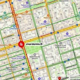 В Ростове из-за крупного пожара на Шаумяна образовалась огромная пробка