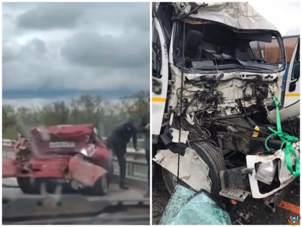 В Ростовской области в массовом ДТП пострадал водитель «Митсубиси»