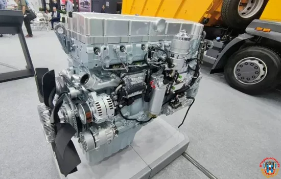 Представлен российский двигатель ЯМЗ-770 объёмом 12,4 л и мощностью до 620 л.с.