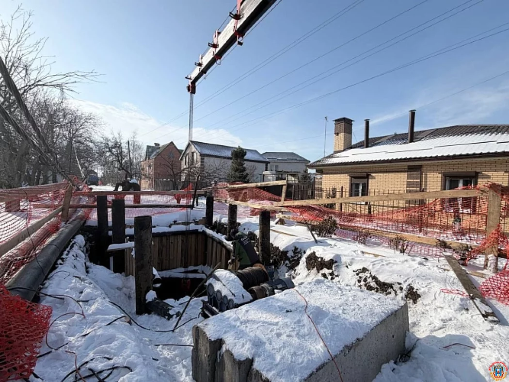 Ремонт коллектора в Таганроге на финишной прямой: абонентов переключат к новому трубопроводу до 2 февраля Ремонт коллектора в Таганроге на финишной прямой: абонентов переключат к новому трубопроводу до 2 февраля