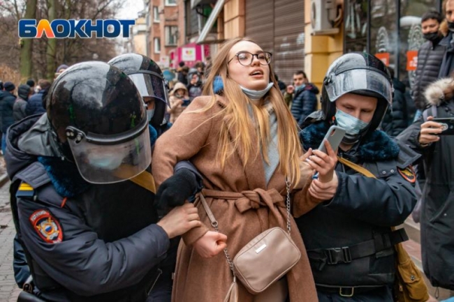 После митинга 31 января в Ростове задержали 93 человека