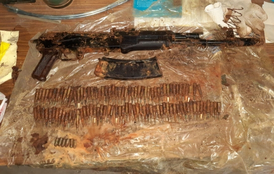Автомат, винтовку и патроны нашли у жителя Ростова-на-Дону
