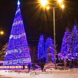 Новогодние ёлки украсят Ростов в следующем месяце