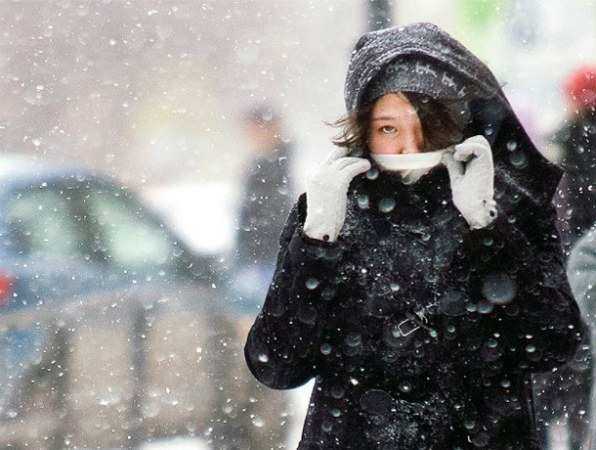 Похолодание с обильным снегопадом принесет северный ветер в Ростов в начале рабочей недели