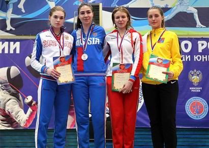 Шпажистка Евгения Жаркова стала бронзовым призером первенства России Шпажистка Евгения Жаркова стала бронзовым призером первенства России