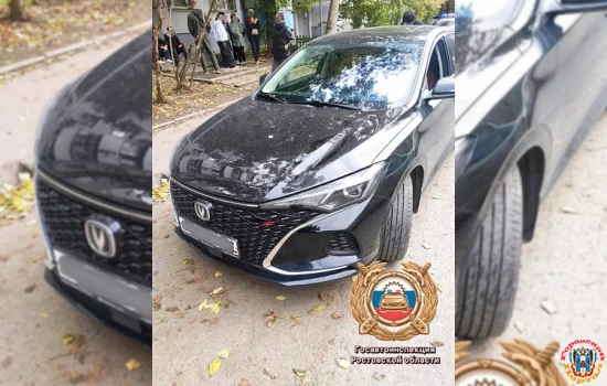 9-летнеего ребенка во дворе Ростова сбил водитель иномарки