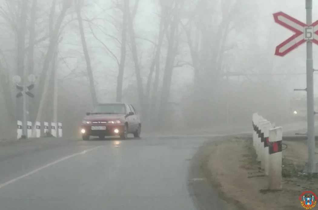 О плохой видимости из-за тумана, предупредили водителей Ростовской области