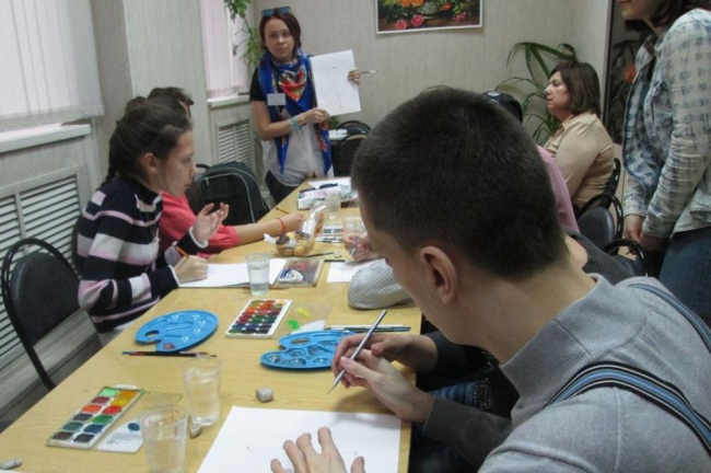 В ЦСОН Ленинского района организованы коррекционные занятия для «особенных» детей