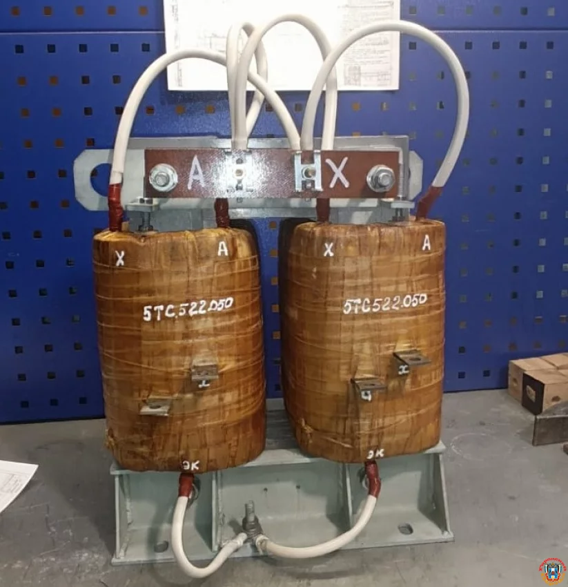 На Ростовском-на-Дону ЭРЗ освоен выпуск трансформаторов для электровоза «Ермак»