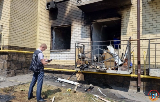 В Таганроге загорелась квартира после взрыва газа, есть погибший