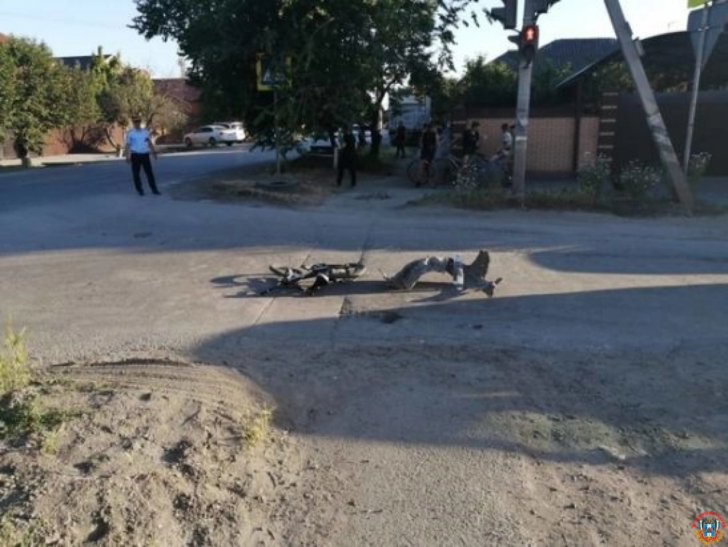 В Батайске водитель иномарки сбил мальчика на велосипеде