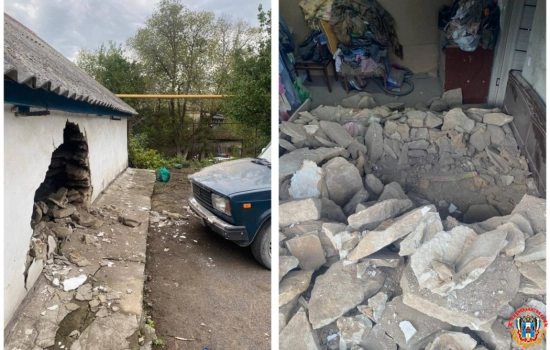 В Ростовской области водитель «Жигулей» протаранил стену своего же дома