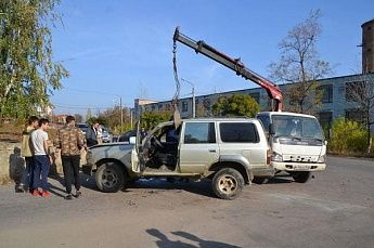 День автомобилиста в Донецке отметили кульбитом