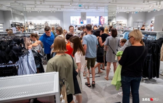 Первый магазин H&M открылся в Ростове в ТЦ «Мегамаг»