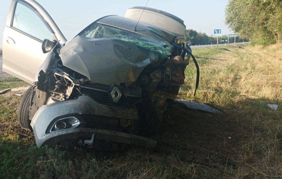 Два человека скончались в результате ДТП на трассе в Ростовской области