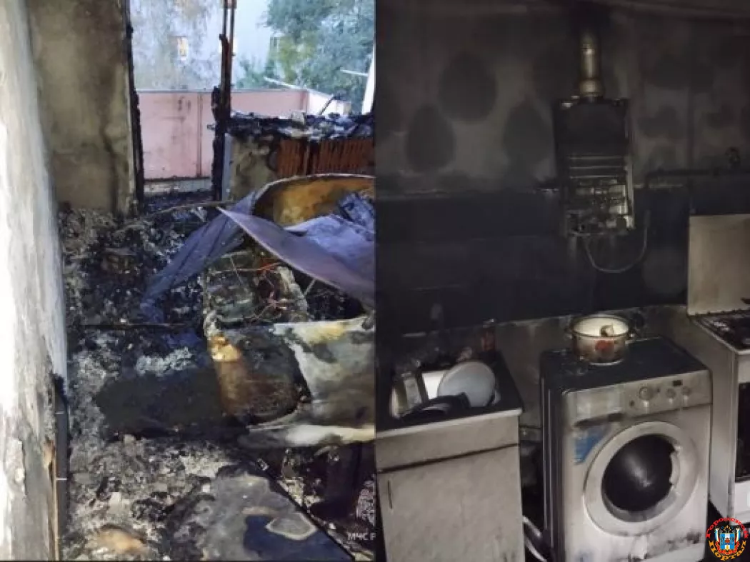 В Батайске два человека задохнулись во время пожара в квартире