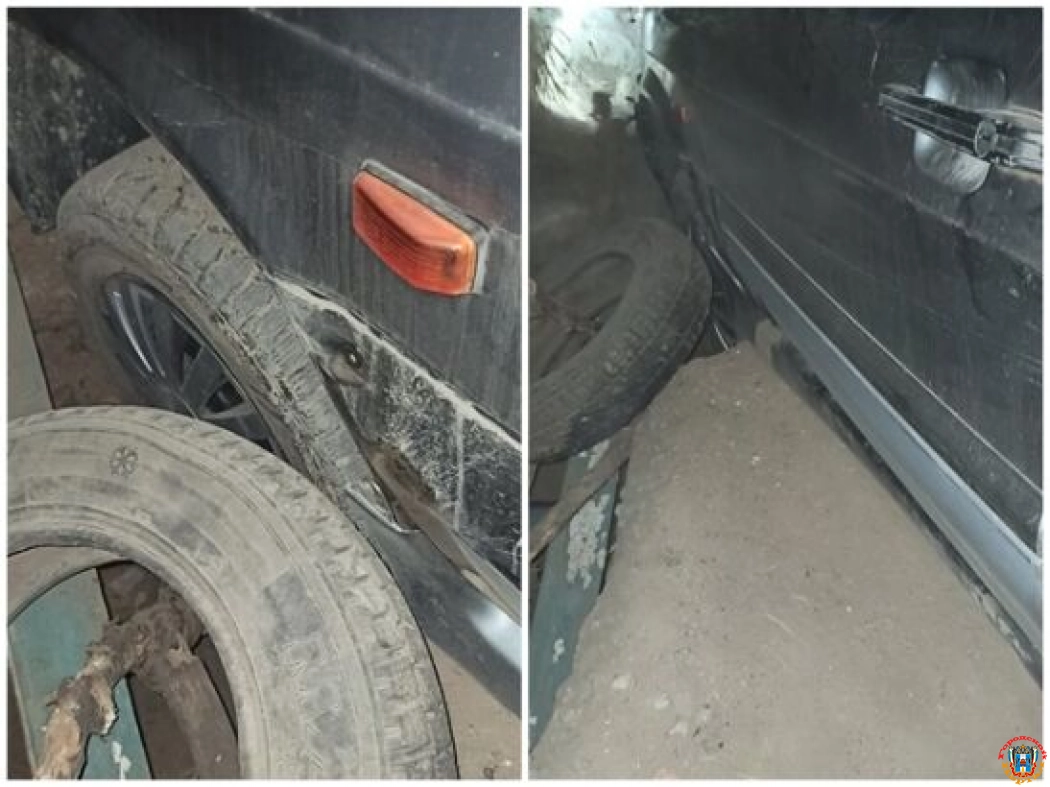 В Ростове в Кизитериновской балке водитель «четырнадцатой» провалился в огромную яму