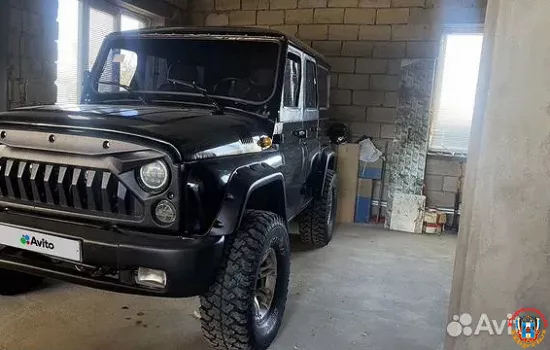 В России на продажу выставили уникальный УАЗ «Хантер» с мотором V8 от Toyota и «автоматом»