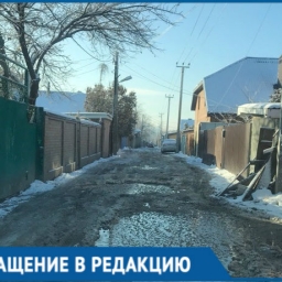 Жители Первомайского района Ростова-на-Дону тонут в лужах