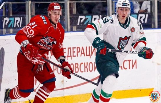 ХК «Ростов» победил «Барс» со счетом 5:2