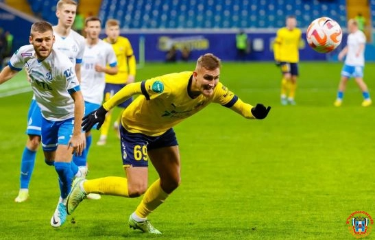 Игрок ФК «Ростов» Егор Голенков признан лучшим бомбардиром Кубка России